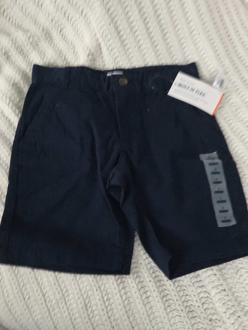 Old Navy Boys Navy Chino Shorts